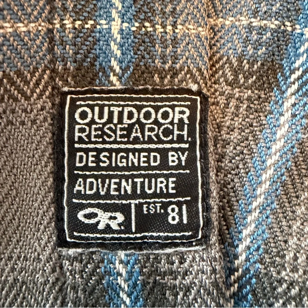 Outdoor Research Men's Plaid Button-Up Shirt Size Large - Picture 6 of 12